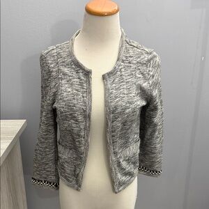 Express Gray Textured Women's Jacket